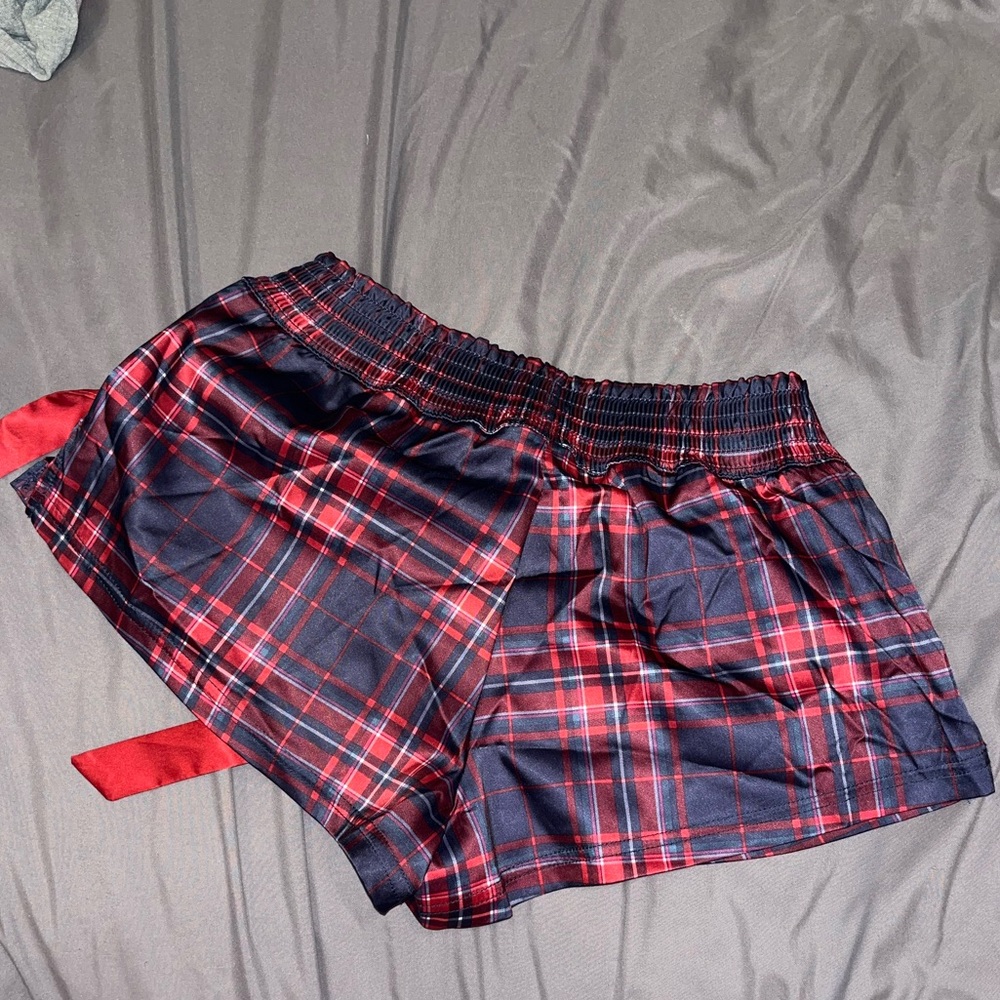 Garage silk pajama shorts